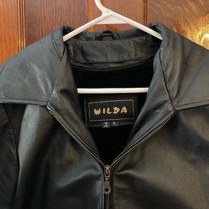 Wilda Black Leather Jacket